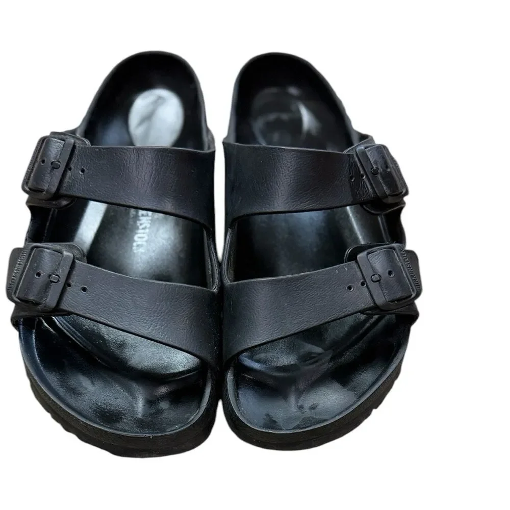 Birkenstock Black Slide on Sandals